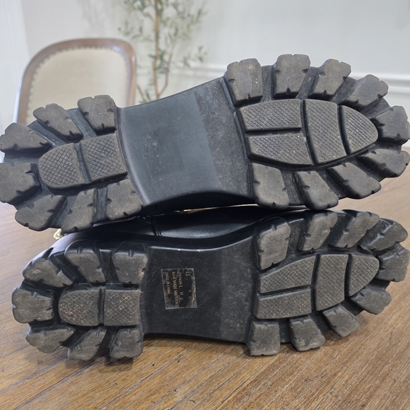 Fashion Nova Nights Like This Chain Booties Black Size 11 - Picture 14 of 15